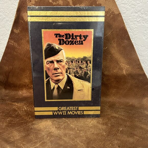 The Dirty Dozen Factory Sealed VHS Greatest WWII Movies Time Life Quality Case - Picture 1 of 5
